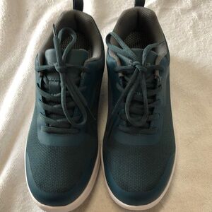 Sanita Concave Women’s Slip-Resistant Athletic Work Shoes Vegan Dark Green